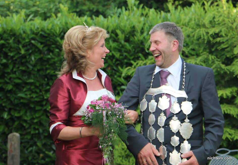 Brigitte und Herber freuen sich einfach