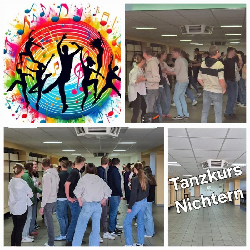 Collage, Nichtern tanzt